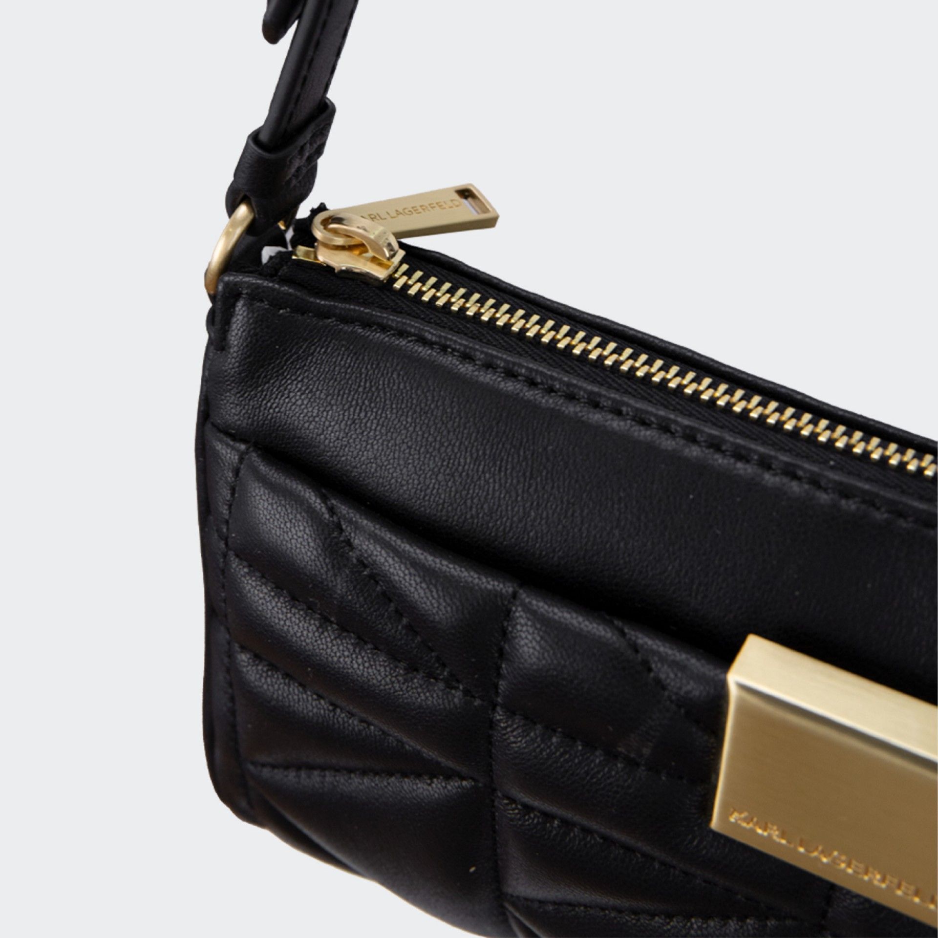 Karl Lagerfeld Quilted Pattern Shoulder Bag