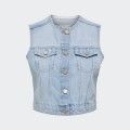 Denim waistcoat ONLFELIZ Only