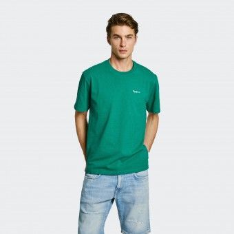 Camiseta Pepe Jeans Regular Fit Logo Bordado