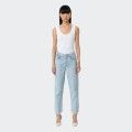 Straight-cut denim trousers Fracomina