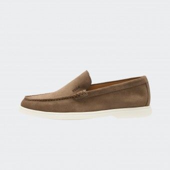 Loafers em camura Boss