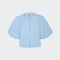 YAS blouse with puff sleeves