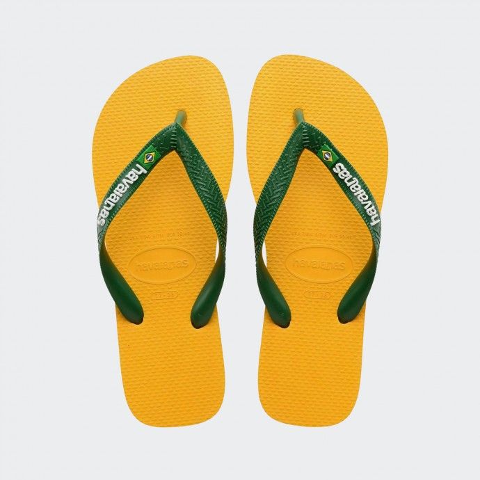 Havaianas Brazil Logo Flip Flops