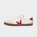 Veja Volley Leather White Pekin Bark Sneakers