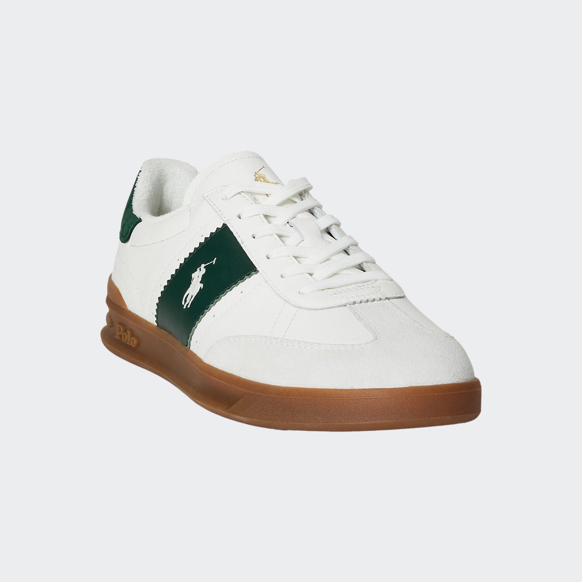 Baskets en cuir Ralph Lauren Heritage Aera