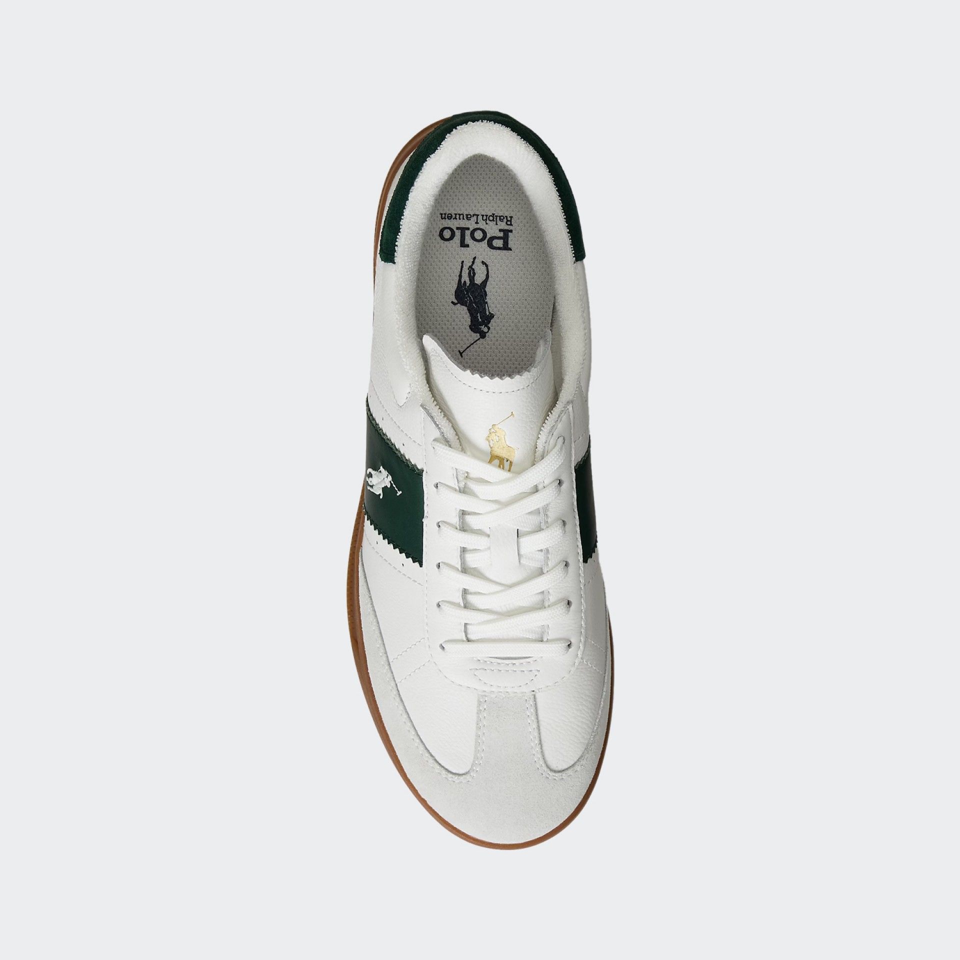 Baskets en cuir Ralph Lauren Heritage Aera