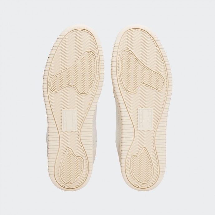Baskets de basket-ball rétro en cuir Tommy Jeans