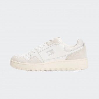 Tommy Jeans Retro Basketball Leather Sneakers