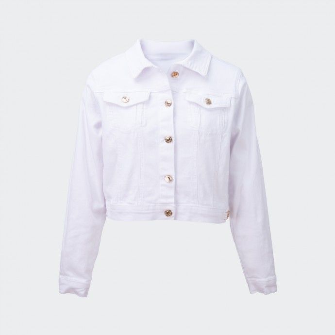 Casaco de Ganga Cropped Fracomina