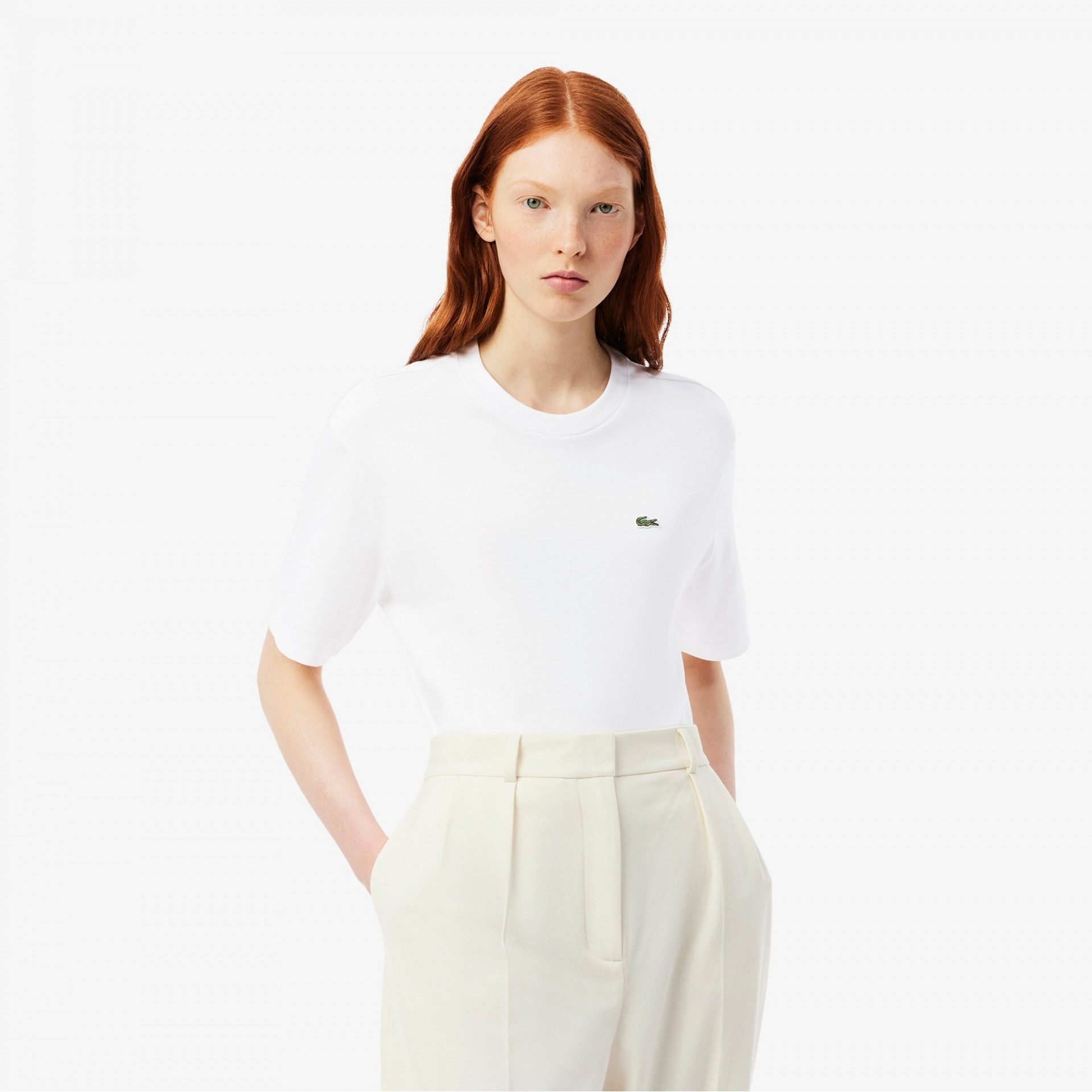 Lacoste Relaxed Fit Soft Cotton T-shirt