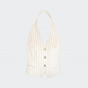 Fracomina Striped Vest