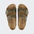 Sandlias Birkenstock Arizona Oiled Leather Caqui