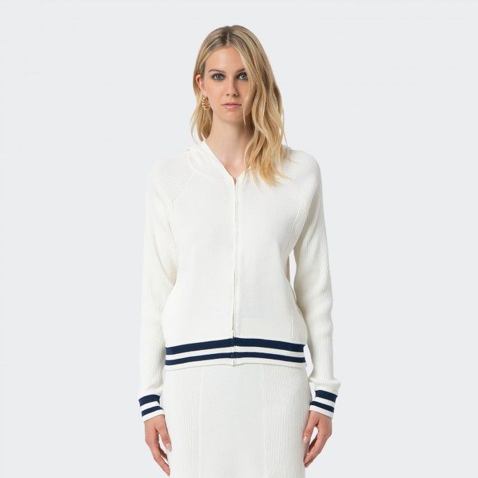 Veste en tricot coupe rgulire Fracomina