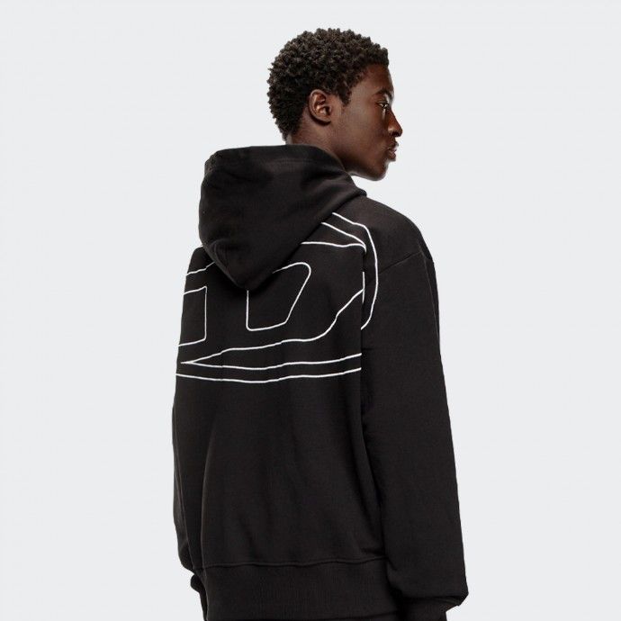 Sudadera con capucha Diesel S Macs Megoval D