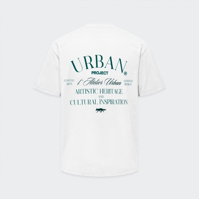 T-shirt surdimensionné Urban Project avec détails artistiques