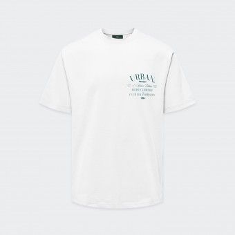 Urban Project Oversized T-shirt with Artistic Details