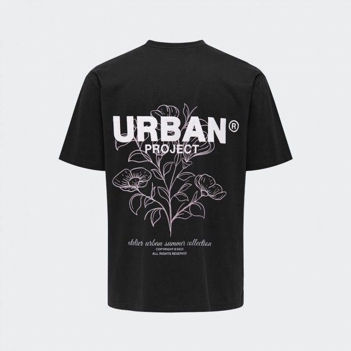 T-shirt oversize Urban Project avec broderie