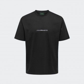 Oversize Urban Project T-shirt with Floral Print