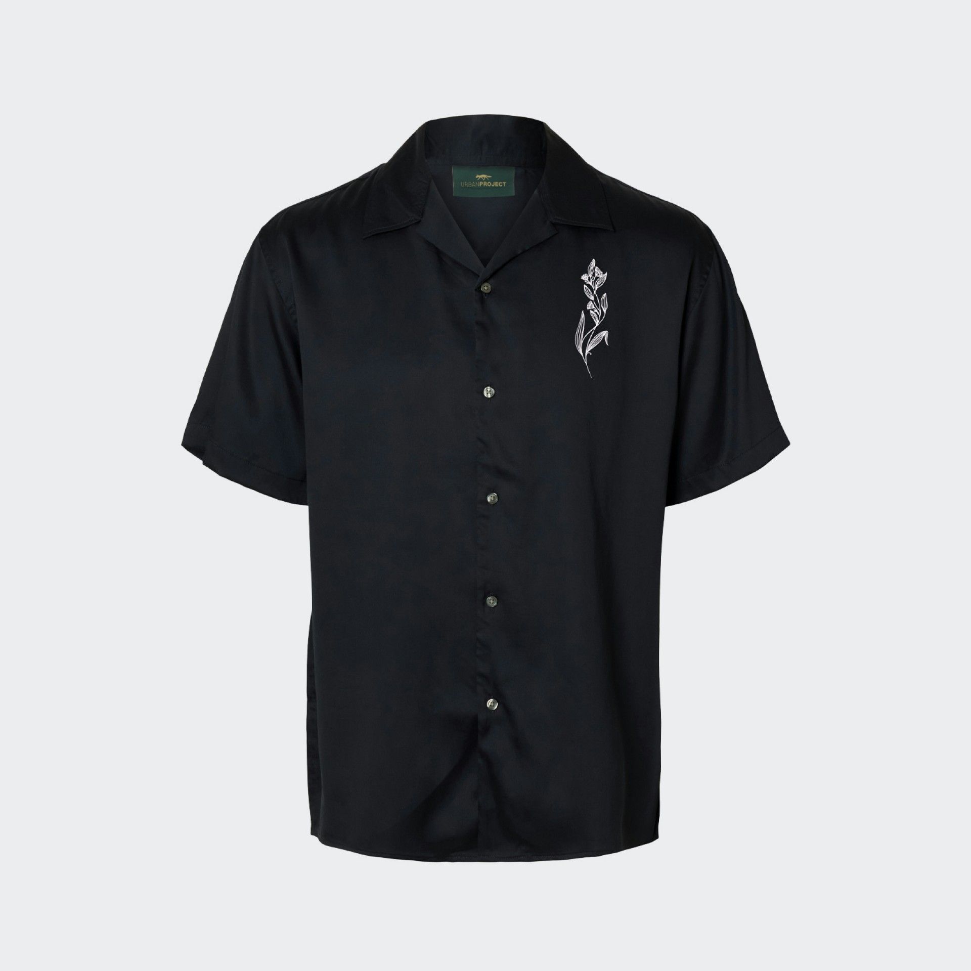 Chemise oversize Urban Project avec broderie florale