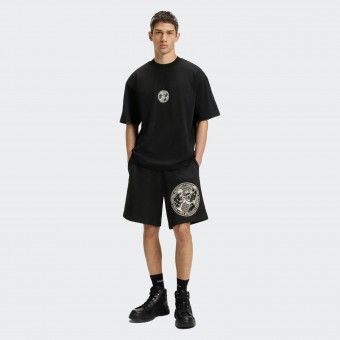 T-shirt de malha de algodo Hugo