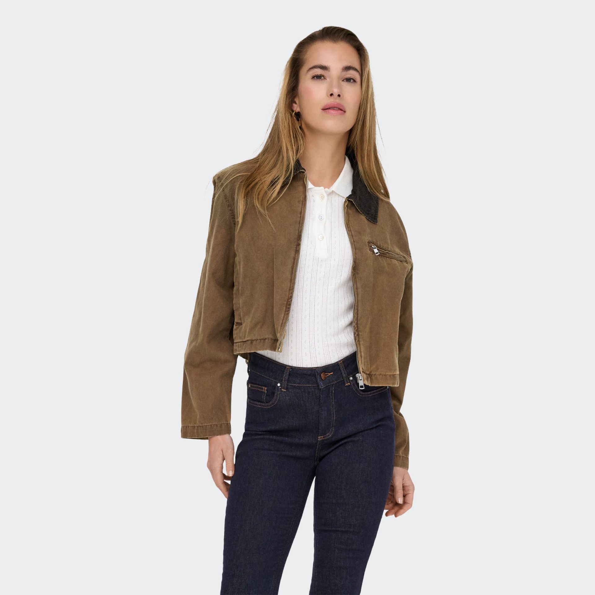 Chaqueta con cuello Only ONLCAVA