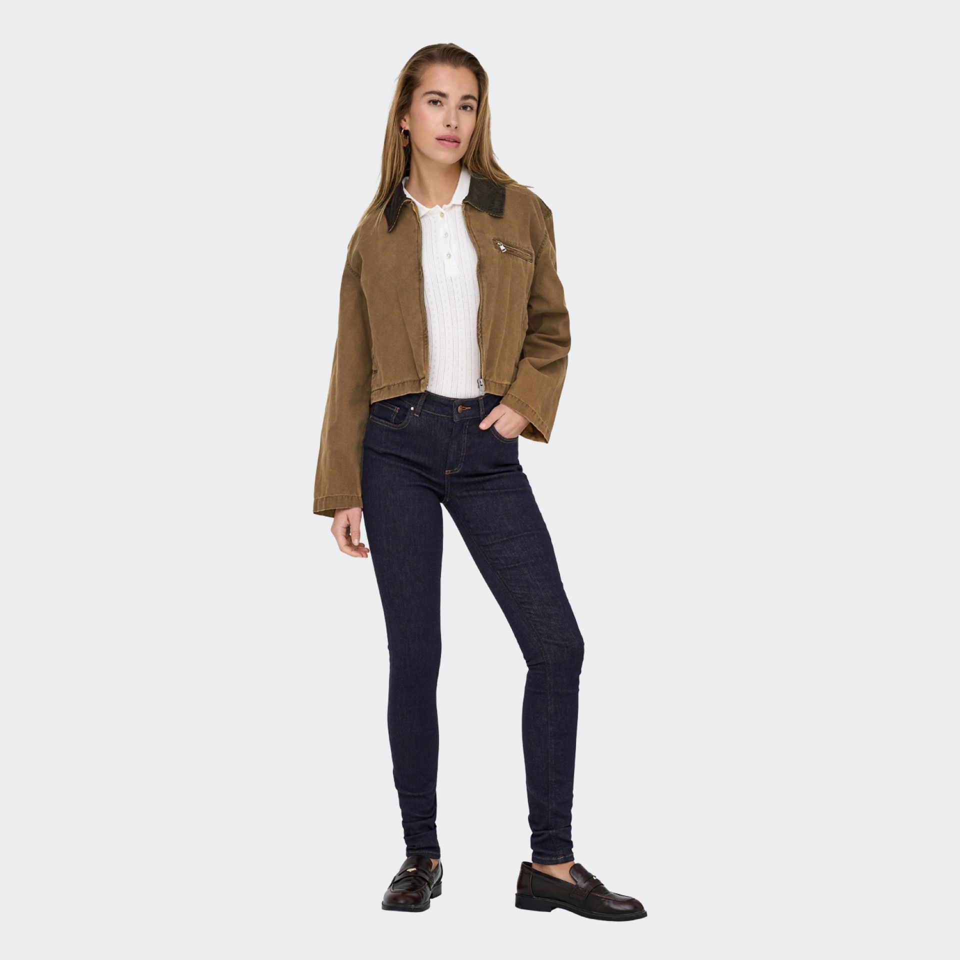 Chaqueta con cuello Only ONLCAVA