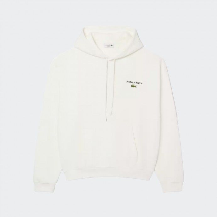 Velo Hoodie with Lacoste Prints