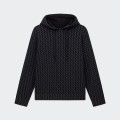 Hoodie com Logtipo All Over Armani Exchange