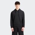 Hoodie com Logtipo All Over Armani Exchange