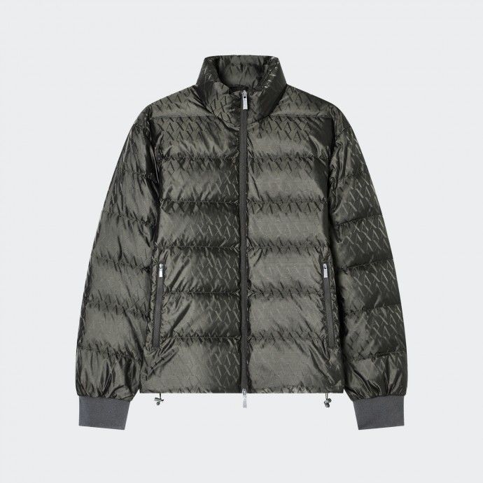 Armani Exchange logo fabric jacket