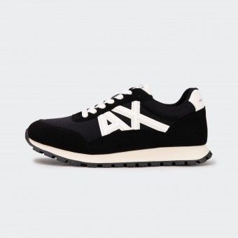 Armani Exchange eco-friendly suede sneakers
