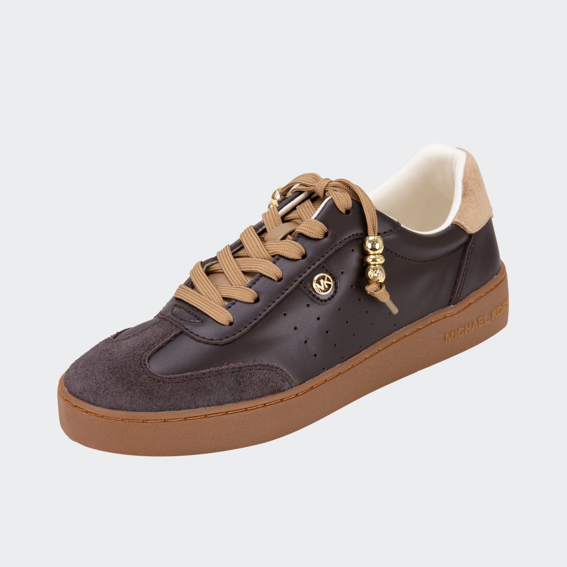 Baskets en cuir et daim Michael Kors