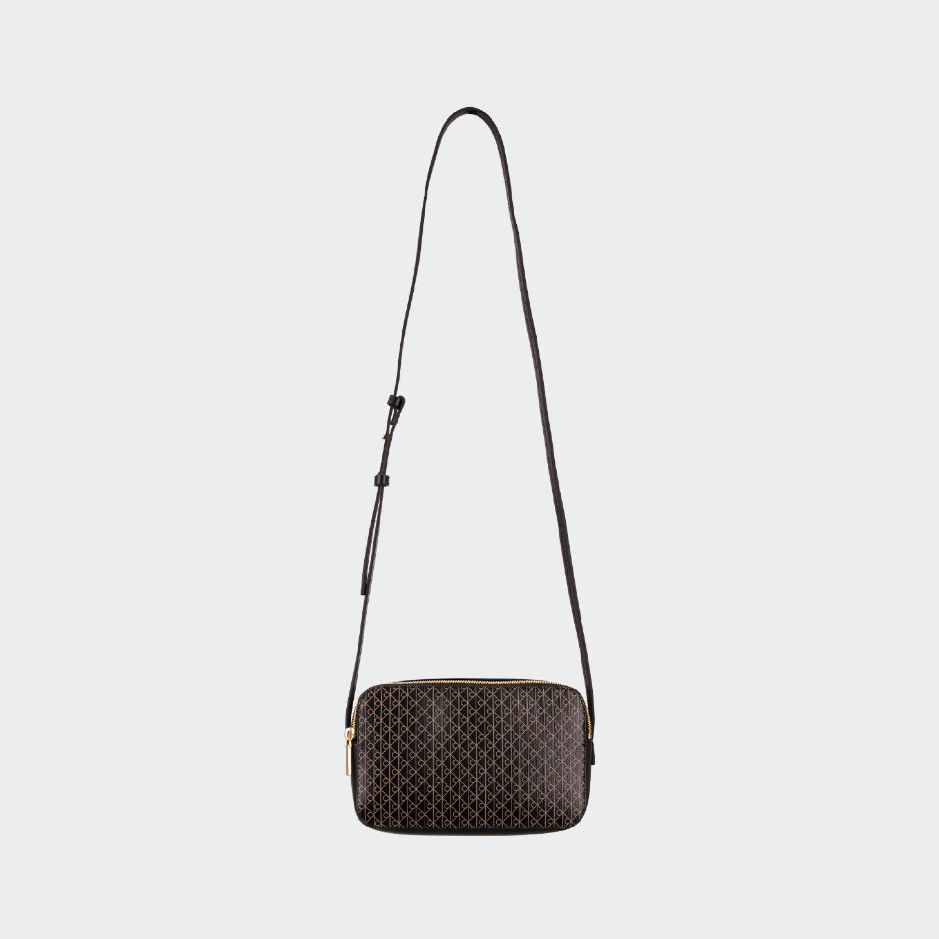 Calvin Klein logo print shoulder bag