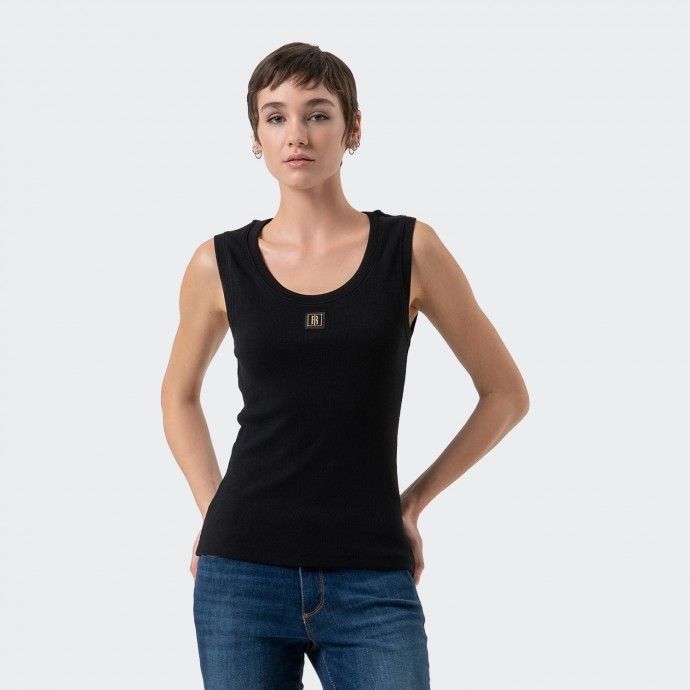 Fracomina Logo Tank Top