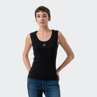 Top de Alas com Logo Fracomina