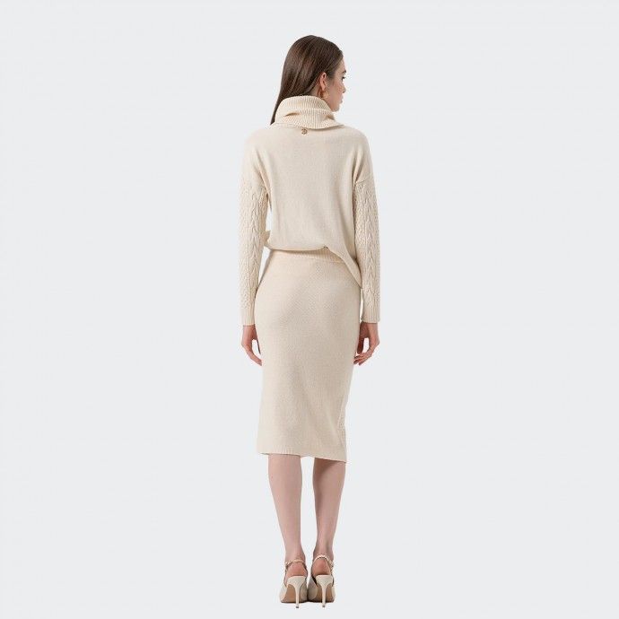 Fracomina Knitted midi Skirt