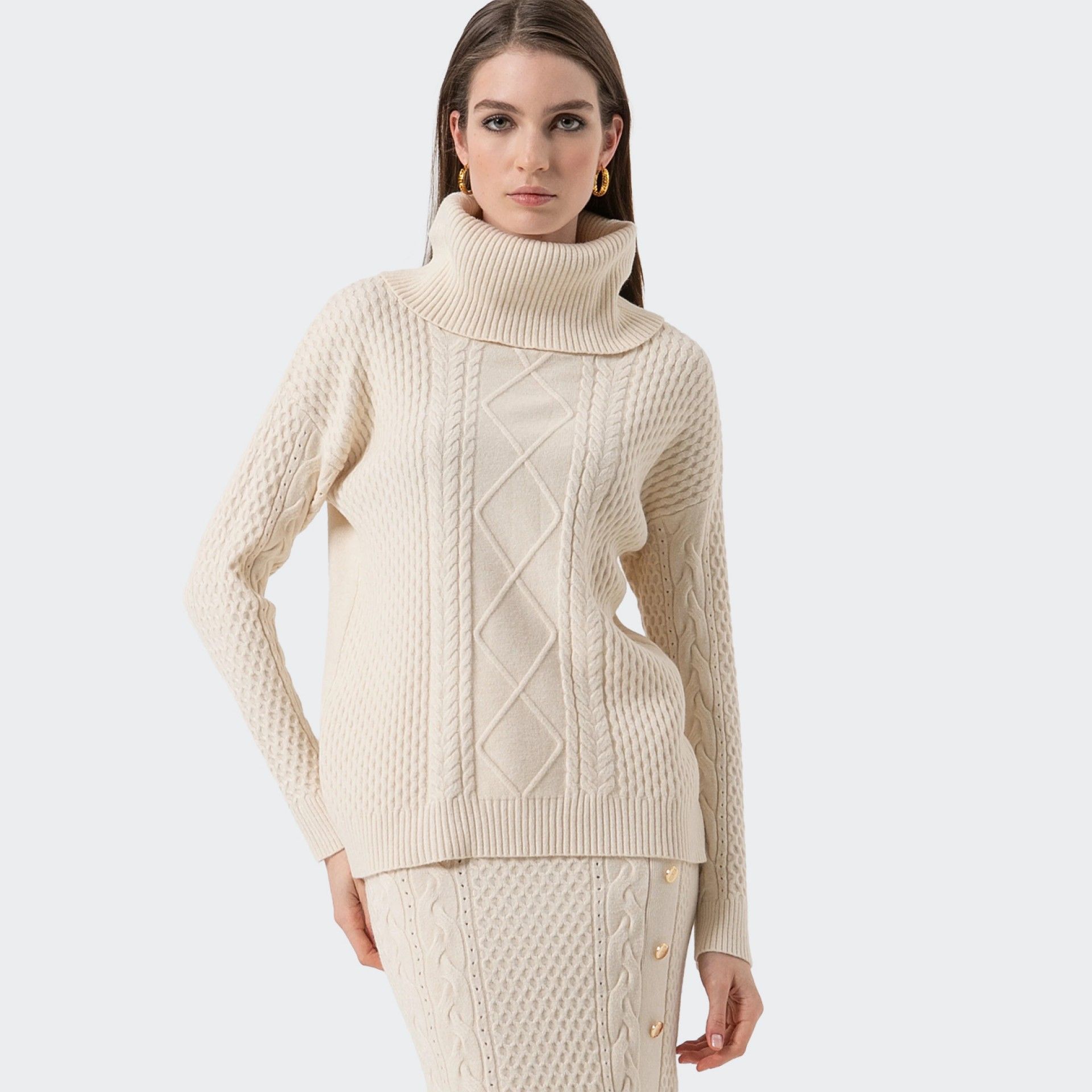 Fracomina Oversize Knitted Sweater