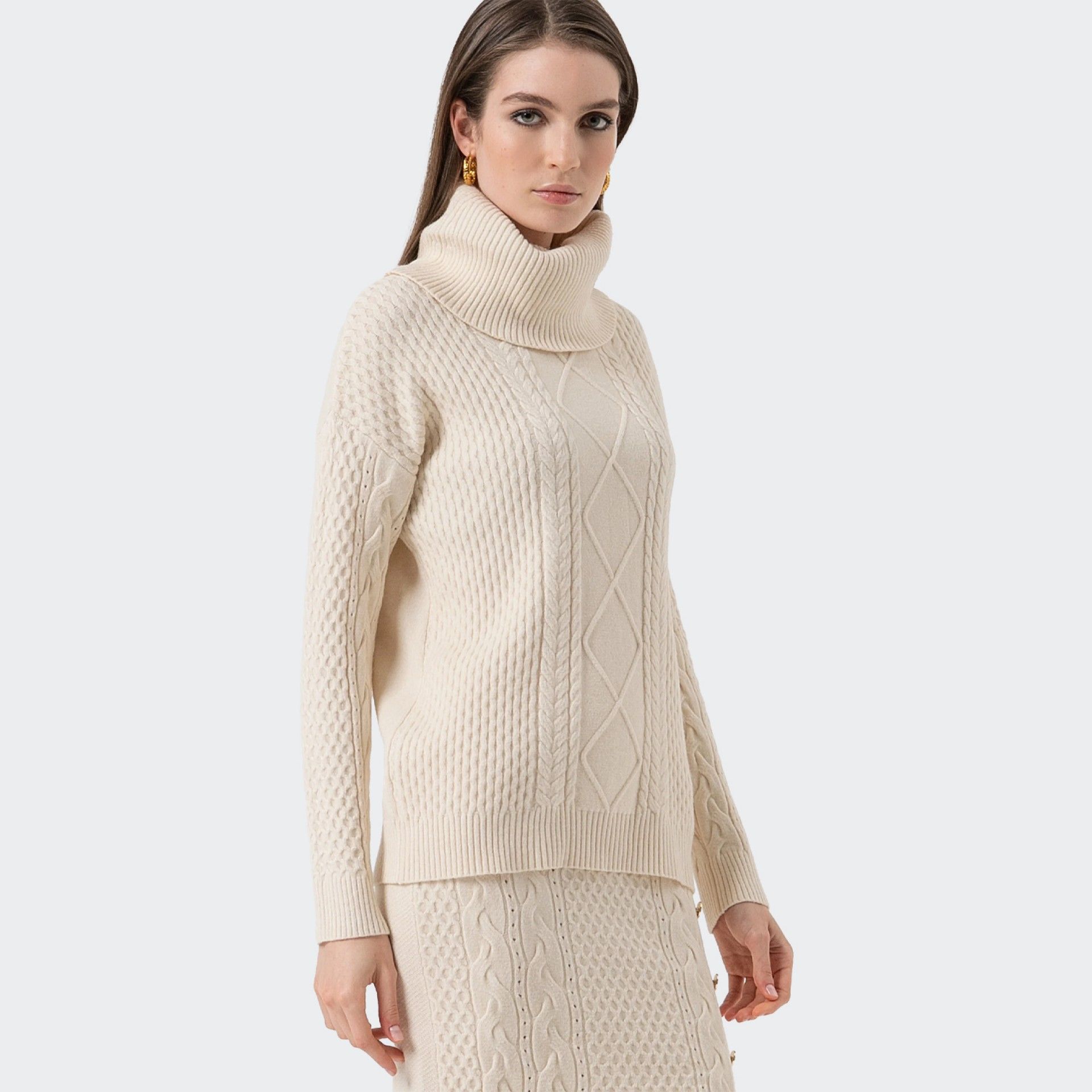 Jersey de punto Oversize Fracomina