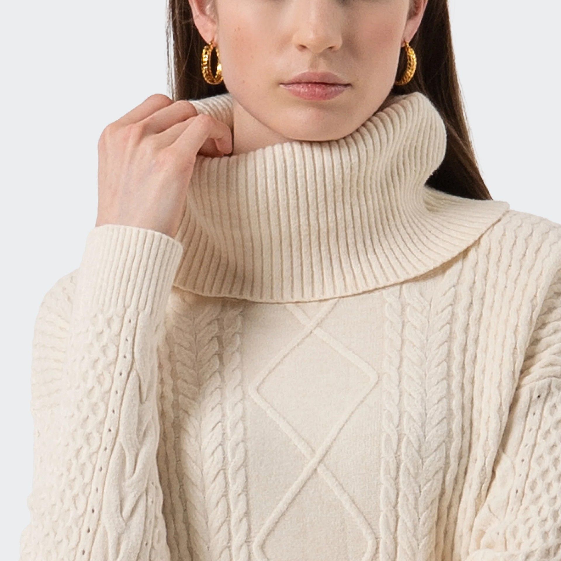 Camisola de Malha Oversize Fracomina