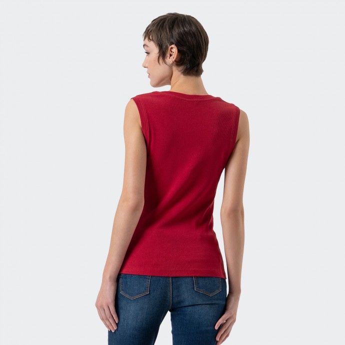 Fracomina Logo Tank Top