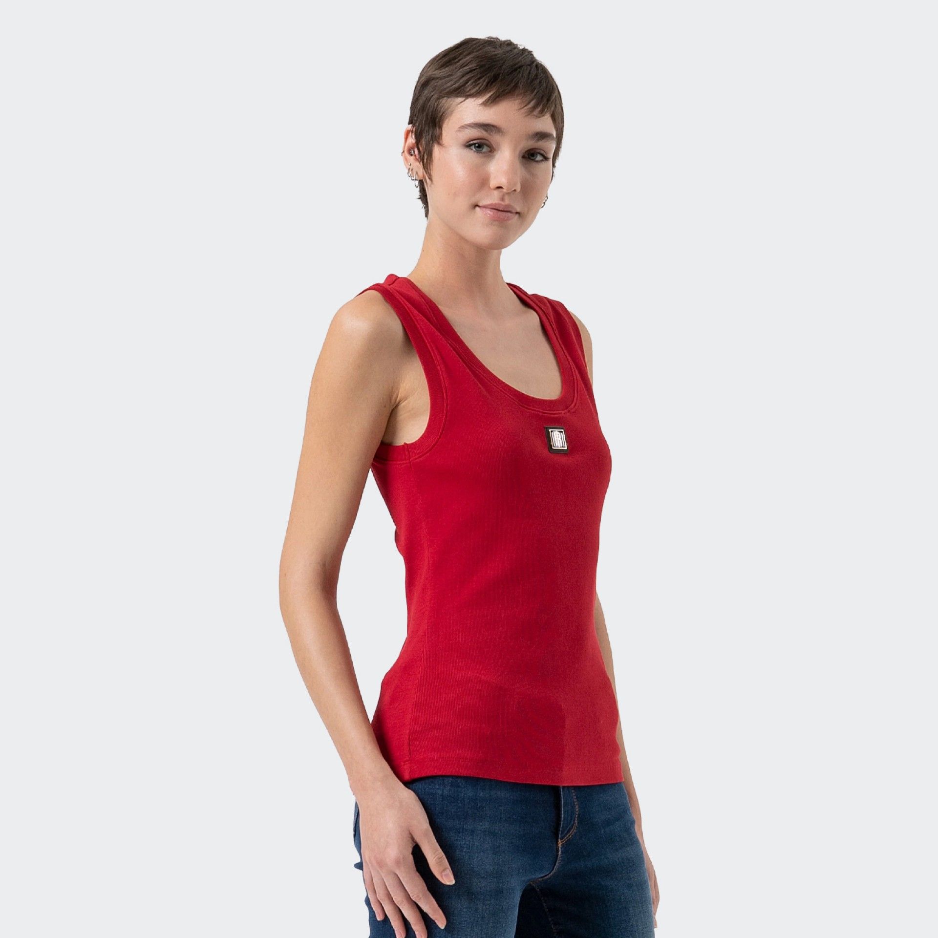 Débardeur avec logo Fracomina