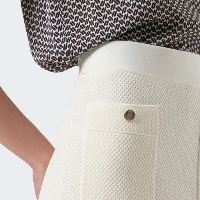 Fracomina Mesh Mini Skirt
