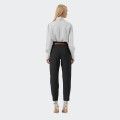 Pantalones zanahoria en tejido elstico Fracomina