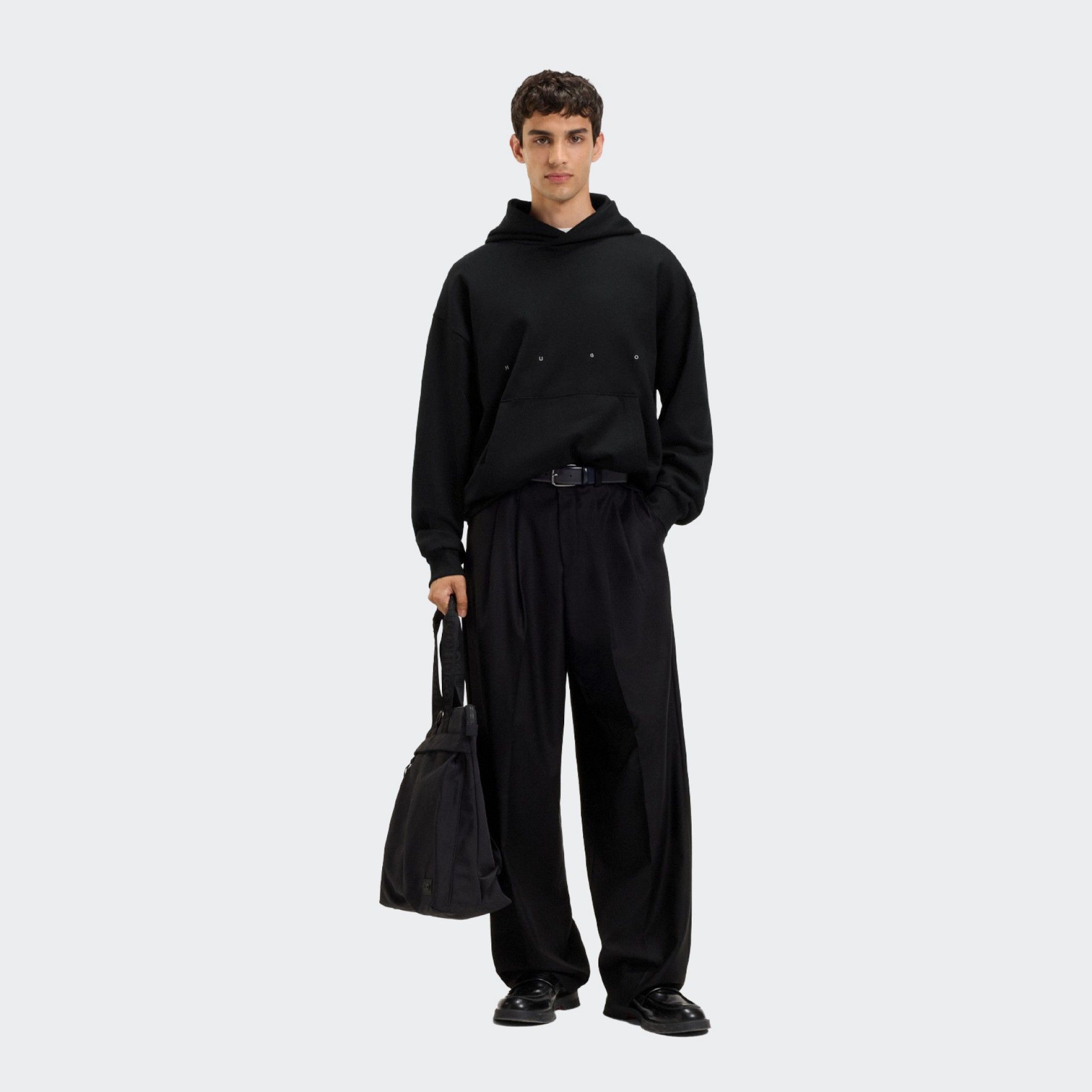 Oversize Hoodie with Hugo x Apoh print