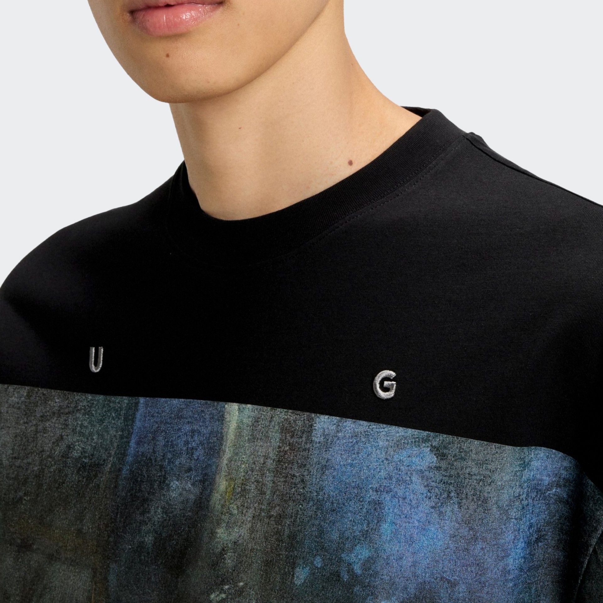 T-shirt com estampado Oversize Hugo x Apoh