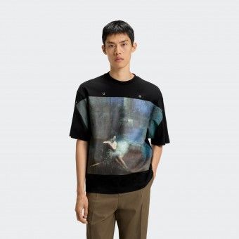 T-shirt com estampado Oversize Hugo x Apoh
