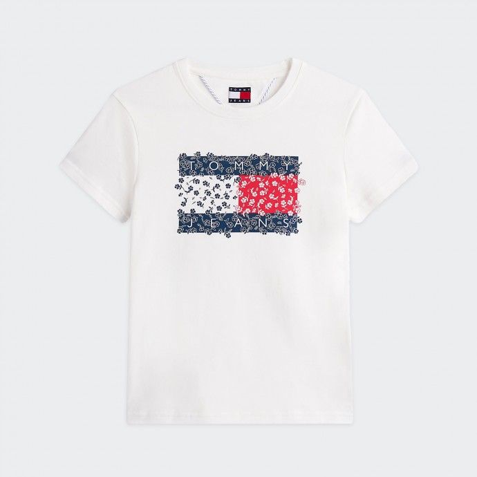 Tommy Jeans Floral Logo T-Shirt
