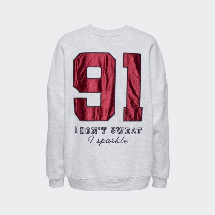 Sweatshirt com Estampado Only ONLRILLO