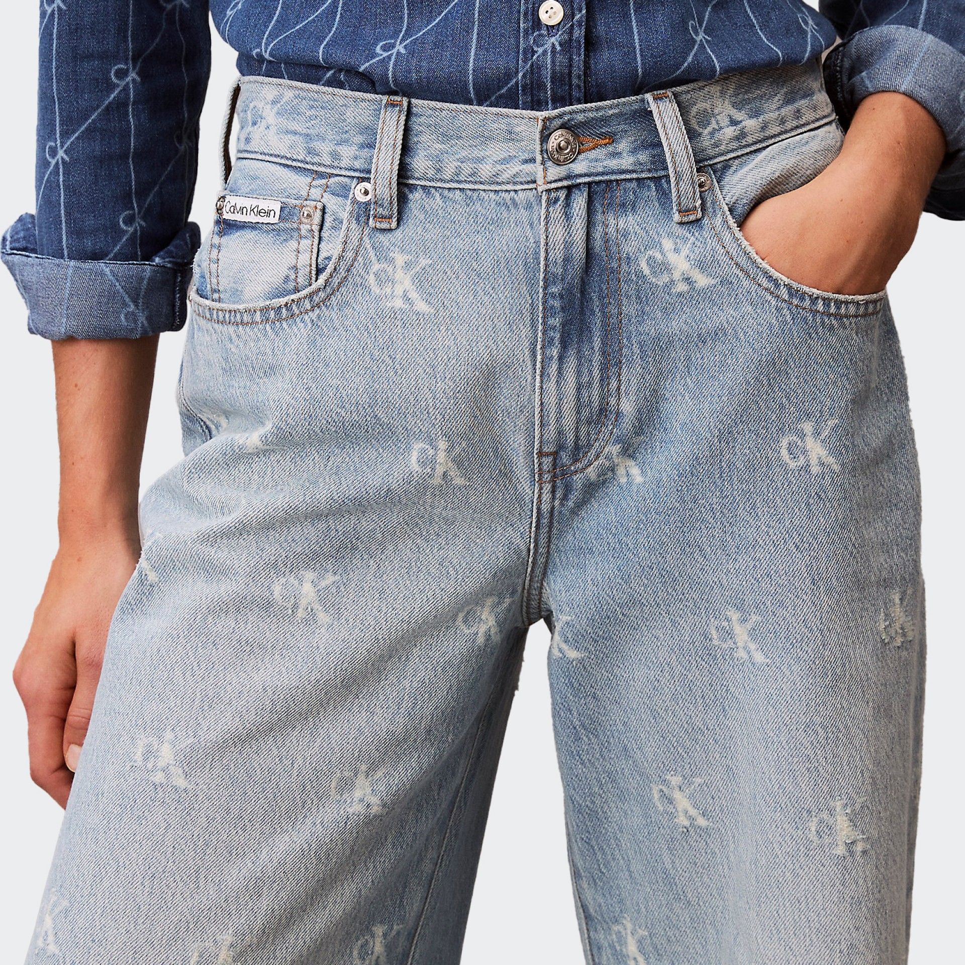 Calvin Klein Wide Leg Jeans