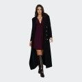 Manteau long avec fente dans le dos Relish TERES